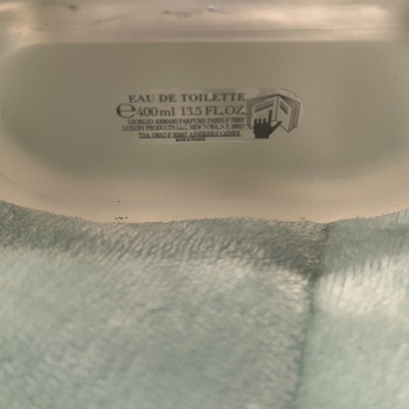 AQUA DI GIO Giorgio Armani Grand 400ml cologne bottle screw top reusable empty - Picture 7 of 8